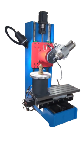 Máy CNC Mini 5 Trục Đầu Xoay – Hành Trình 270×270×420mm | CNC|MAN