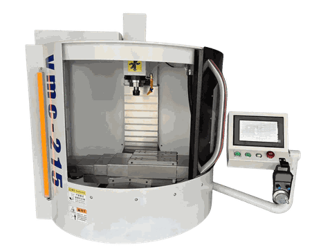 Máy CNC mini để bàn 3 trục hành trình X200 × Y150 × Z250 – trục chính 2.2kW, servo 400W