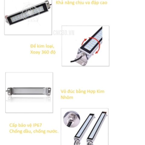 Đèn Led Chiếu Sáng Cho Máy Công Cụ ,Máy CNC Mẫu 2