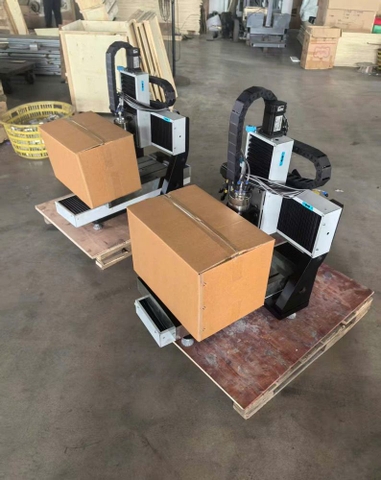 Máy Cắt - Khắc CNC Mini Thân Gang 3040 H-Frame