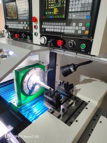 Máy tiện CNC 2 đầu cấp tiến độc lập – Giải pháp sản xuất hàng loạt