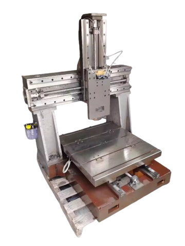 Khung Máy CNC mini Công Nghiệp Gang Đúc – Cổng Trục Bàn Rãnh Chữ T