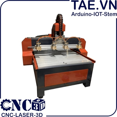 Máy CNC Gỗ 1325 4 Đầu