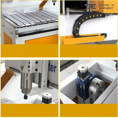 Máy CNC Router Gỗ 4 Trục 6090