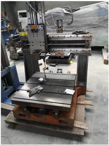 Khung Máy CNC mini Công Nghiệp Gang Đúc – Cổng Trục Bàn Rãnh Chữ T