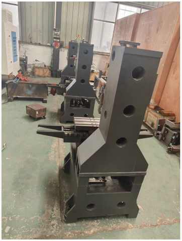 Khung Máy CNC Công Nghiệp – Gang Đúc C-Frame Bàn Rãnh T