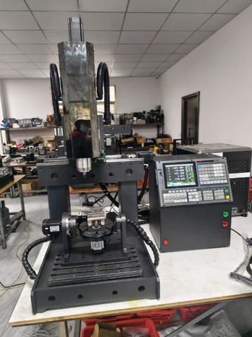 Máy CNC Mini 5 Trục Trunnion AC Table – Hành Trình X350×Y260×Z260mm
