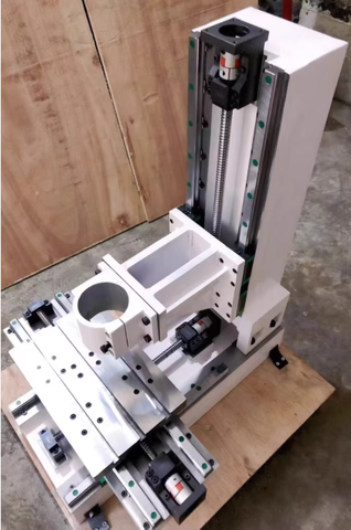 Khung Máy CNC Mini Để Bàn Hành Trình 300x200x150mm