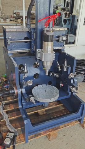 MÁY CNC MINI THÂN THÉP 5 TRỤC | HÀNH TRÌNH 220×160×220MM | CNC|MAN