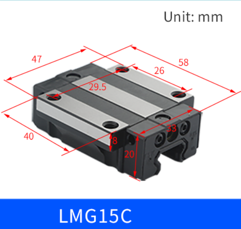 Con Trượt Tuyến Tính CSK - Bền Bỉ, Ổn Định, Đa Dạng Kích Thước