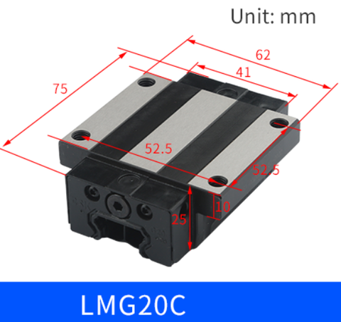 Con Trượt Tuyến Tính CSK - Bền Bỉ, Ổn Định, Đa Dạng Kích Thước