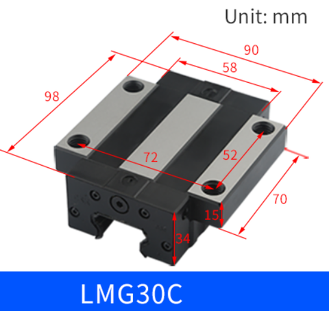 Con Trượt Tuyến Tính CSK - Bền Bỉ, Ổn Định, Đa Dạng Kích Thước