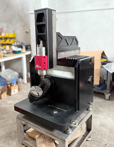 Khung Máy CNC 5 Trục Mini – Gia Công Theo Yêu Cầu (XYZ 280×150×180 mm