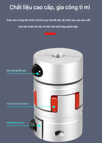 Khớp nối trục CNC XB – Khớp nối đệm hoa mai