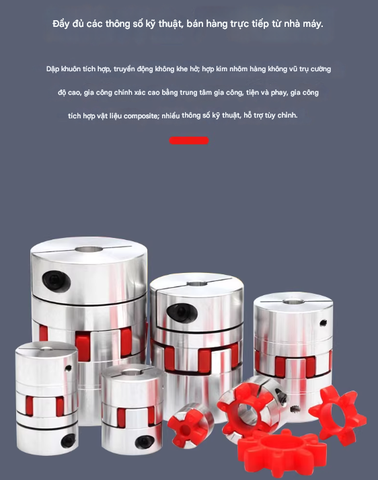 Khớp nối trục CNC XB – Khớp nối đệm hoa mai