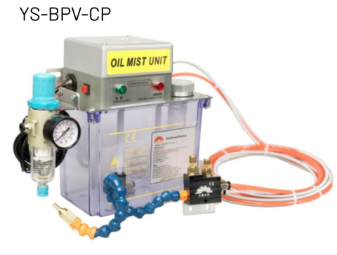 Bình Phun Sương Dầu Làm Mát CNC Điều Khiển PLC | Oil Mist Unit YS-BPV-CP & YSHT-CP