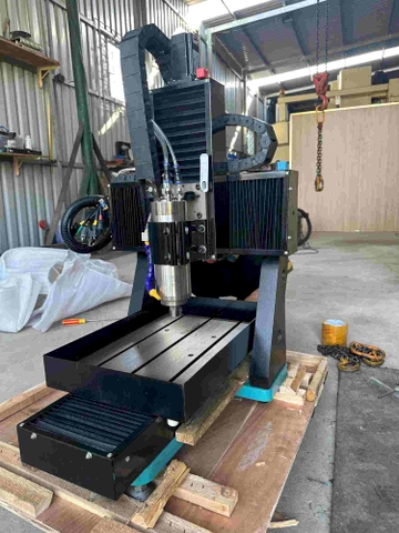 Máy Cắt - Khắc CNC Mini Thân Gang 3040 H-Frame
