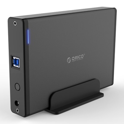 Hộp đựng ổ cứng 3.5 ORICO 7688U3, kết nối USB 3.0 (Đen)