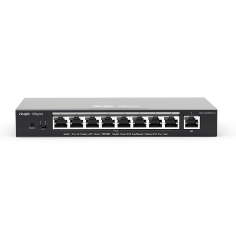 Switch POE 9 cổng RUIJIE REYEE RG-ES209GC-P