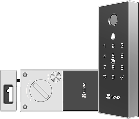 Khóa cửa vân tay thông minh EZVIZ DL03 Pro (CS-DL03-R100-WBCP-GR)