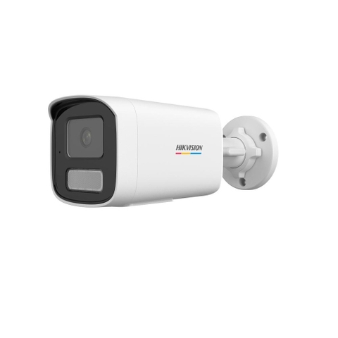 Camera thân trụ ngoài trời 4MP Hikvision DS-2CD1T47G2H-LIUF – Camera ColorVu phát hiện người phương tiện, cùng Chế độ đèn thông minh