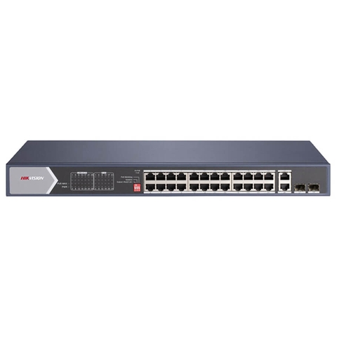 Switch mạng 24 cổng PoE Hikvision DS-3E0528HP-E , hỗ trợ HiPOE