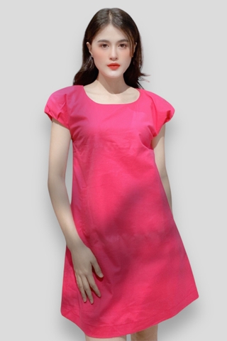 Đầm tunic tay xếp 2 túi