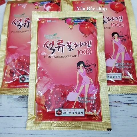 NƯỚC ÉP LỰU COLLAGEN HÀN QUỐC 30 gói x 80ml