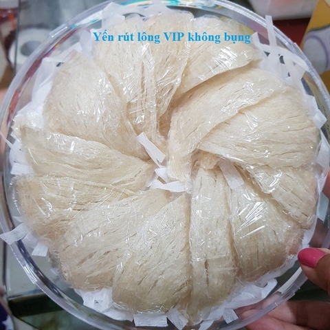 TỔ YẾN RÚT LÔNG VIP KHÔNG BỤNG 100gram