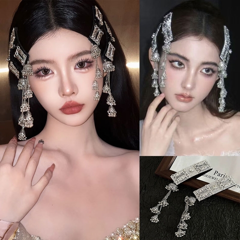 kẹp mái [1 cái] tua rua phong cách thái lan ximengling chụp concept chụp studio - cd235