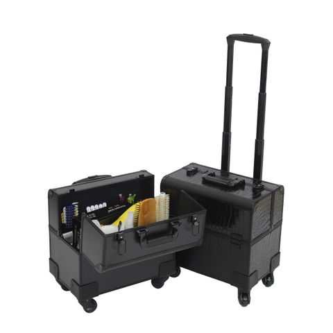 thùng makeup vali kéo đựng đồ làm tóc trang điểm - MK18