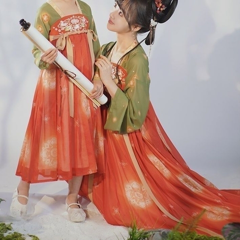 váy áo cổ trang hán phục hanfu phong cách thần tiên tỷ tỷ trung thu - cd76