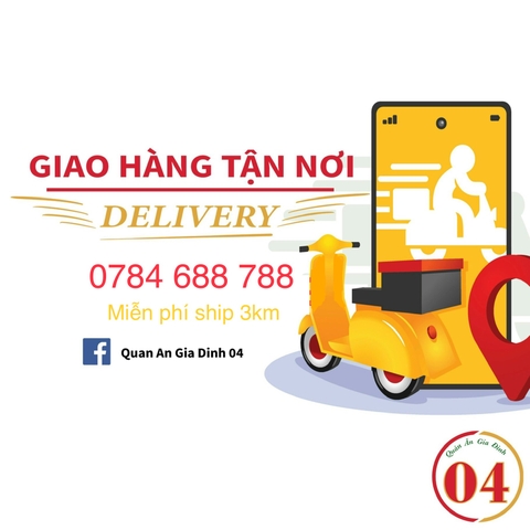 Quán Hải Sản 04 Giao Hàng Tận Nơi Miễn Phí