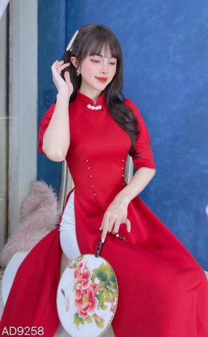Áo Dài Eo Ngọc AD9258 (áo lẻ)