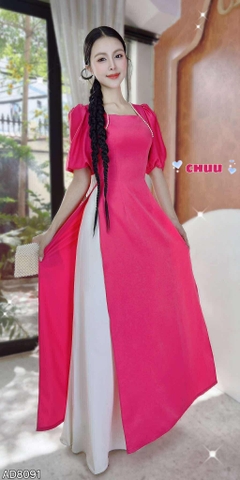 Áo Dài Ngọc Châu Lụa Ướt AD8091 (áo lẻ)