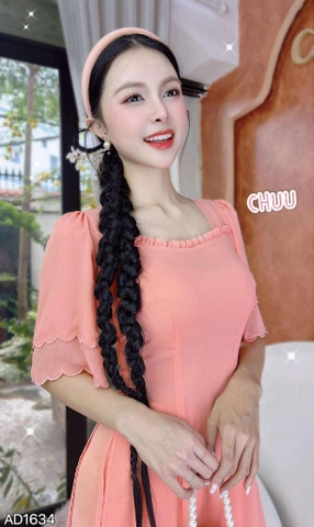 Áo Dài Tay Sóng 2 Tầng 4T AD1634 (áo lẻ)