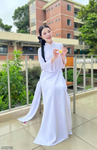 Áo Dài Truyền Thống Tay Xòe AD2785 (áo lẻ)