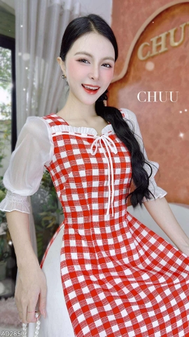 Áo Dài Đình Cổ Tích AD2850 (áo lẻ)