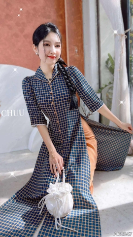 Áo Dài Caro San San AD2847 (áo lẻ)