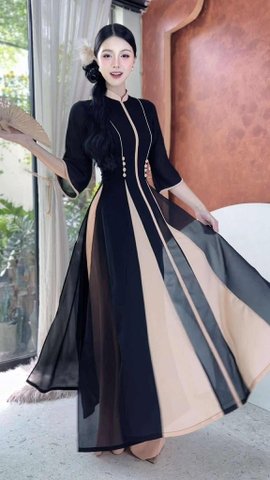 Áo Dài 4T Vương Hậu AD2868 (áo lẻ)
