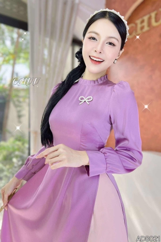 Áo Dài Cổ Li 2PH AD8021 (áo lẻ)