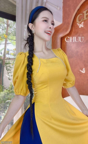 Áo Dài Ngọc Châu Lụa Ướt AD8091 (áo lẻ)