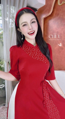 Áo Dài 2T+ Madam+PK AD2912 (áo lẻ)