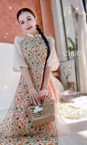 Áo Dài Ngọc Nối 4T AD1572 (áo lẻ)
