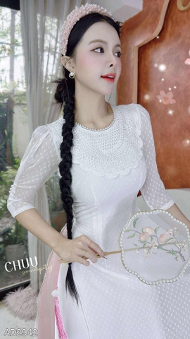 Áo Dài 4T Mây Trong Suốt AD2942 (áo lẻ)