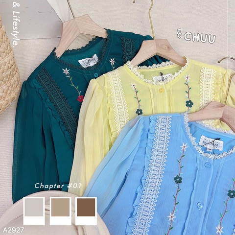 Áo Sơ Mi Nhịp Cầu Hoa A2927