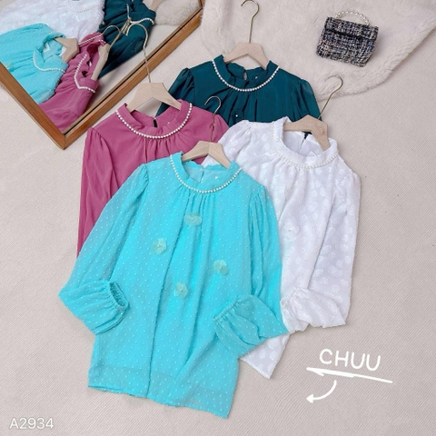 Aó Hoa Ngọc Ngàn Cánh A2934