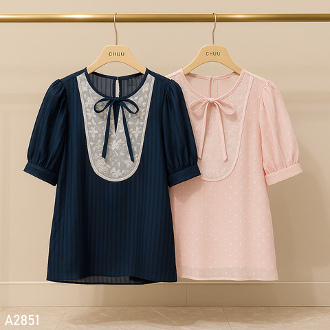 Áo Tuyết Cườm Bling A2851
