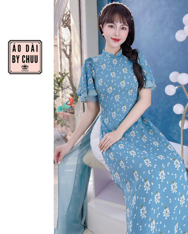 Áo Dài 4T Tay Mây Bay AD1306 (áo lẻ)