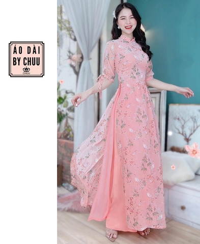 Áo Dài 3 Chấm Ngọc 4T AD9141